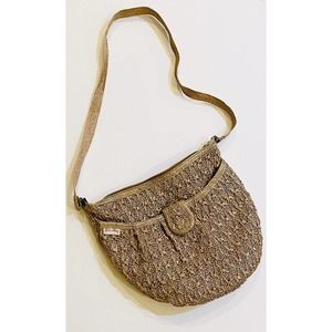 Vintage Bob & Alice Purse Woven Straw Style Shoulder Bag